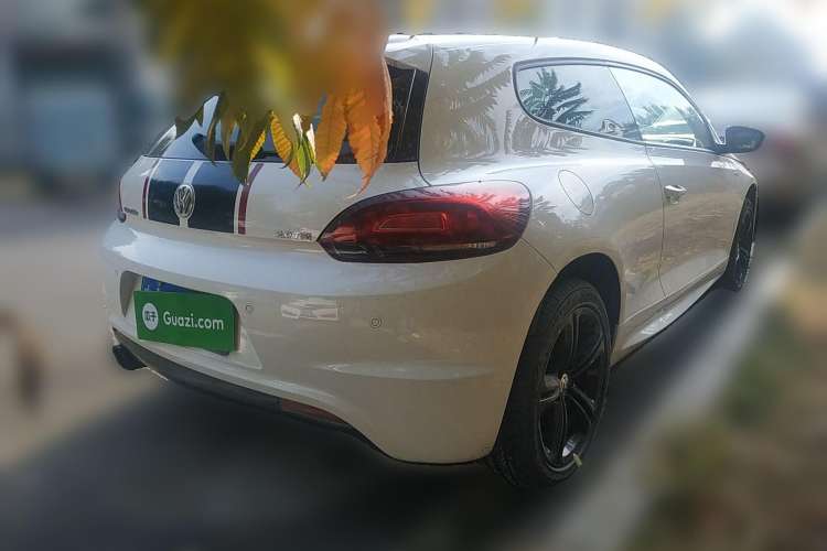 Used Volkswagen Scirocco 2013 2.0 TSI GTS Rear Right 45 Deg