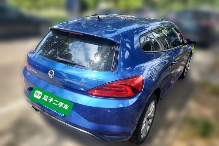 Used Volkswagen Scirocco 2014 1.4 TSI Competition Edition Rear Right 45 Deg