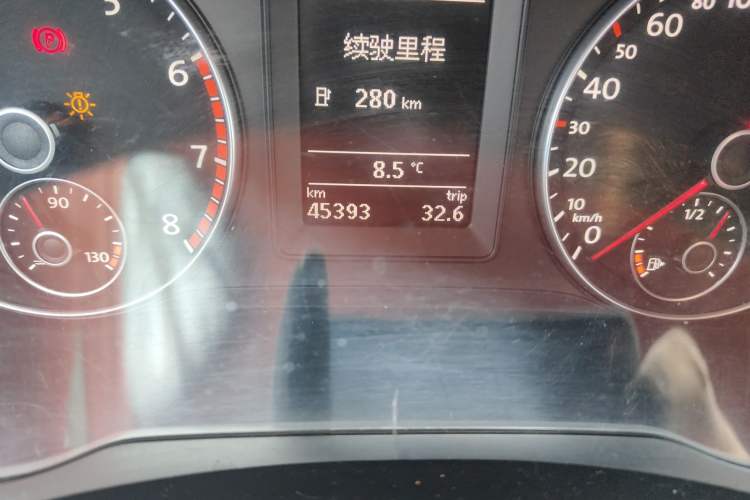 Used Volkswagen Scirocco 2014 1.4 TSI Competition Edition Odometer Close Up