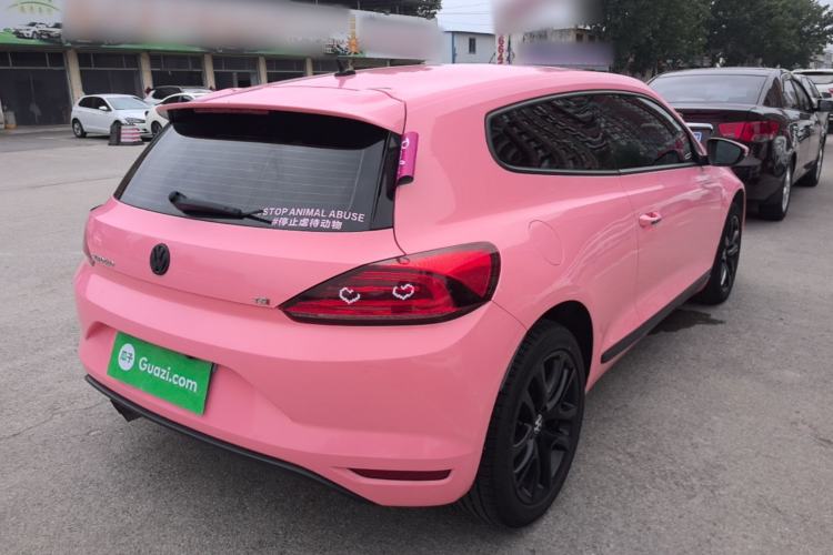Used Volkswagen Scirocco 2014 1.4 TSI Competition Edition Rear Right 45 Deg