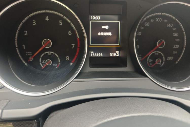 Used Volkswagen Scirocco 2015 2.0 TSI Luxury Edition Odometer Close Up
