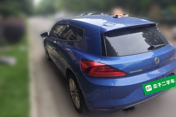 Used Volkswagen Scirocco 2015 2.0 TSI Luxury Edition Rear Left 45 Deg
