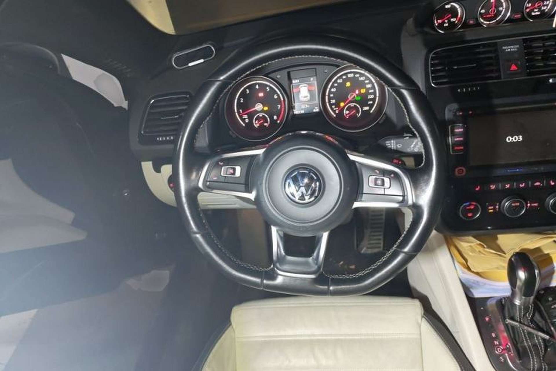 Used Volkswagen Scirocco 2015 2.0 TSI Luxury Edition Steering Wheel