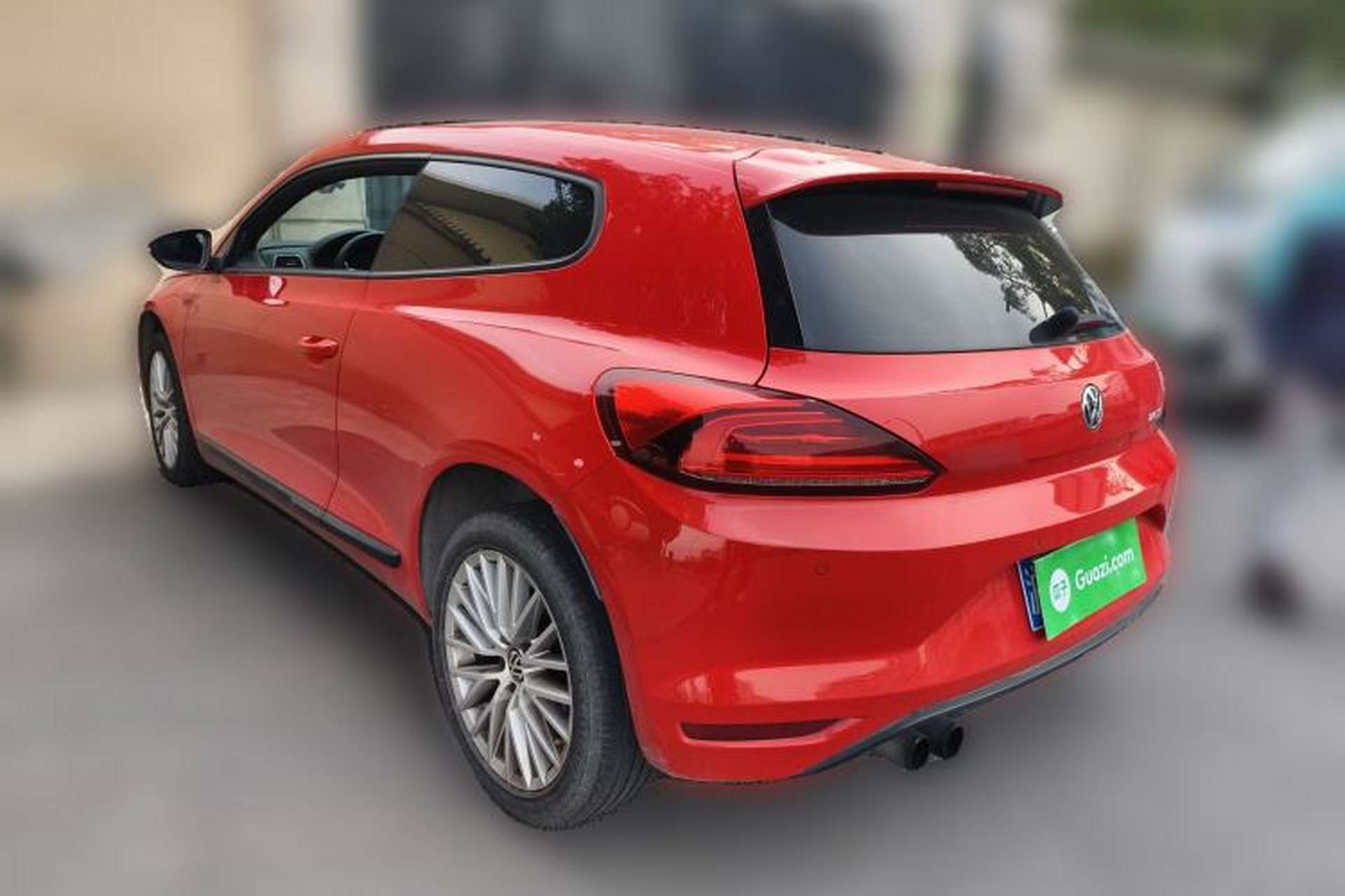 Used Volkswagen Scirocco 2015 2.0 TSI Luxury Edition Rear Left 45 Deg