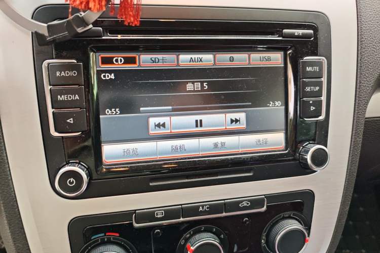 Used Volkswagen Scirocco 2015 1.4TSI Fashion Edition Audio And AC Panel