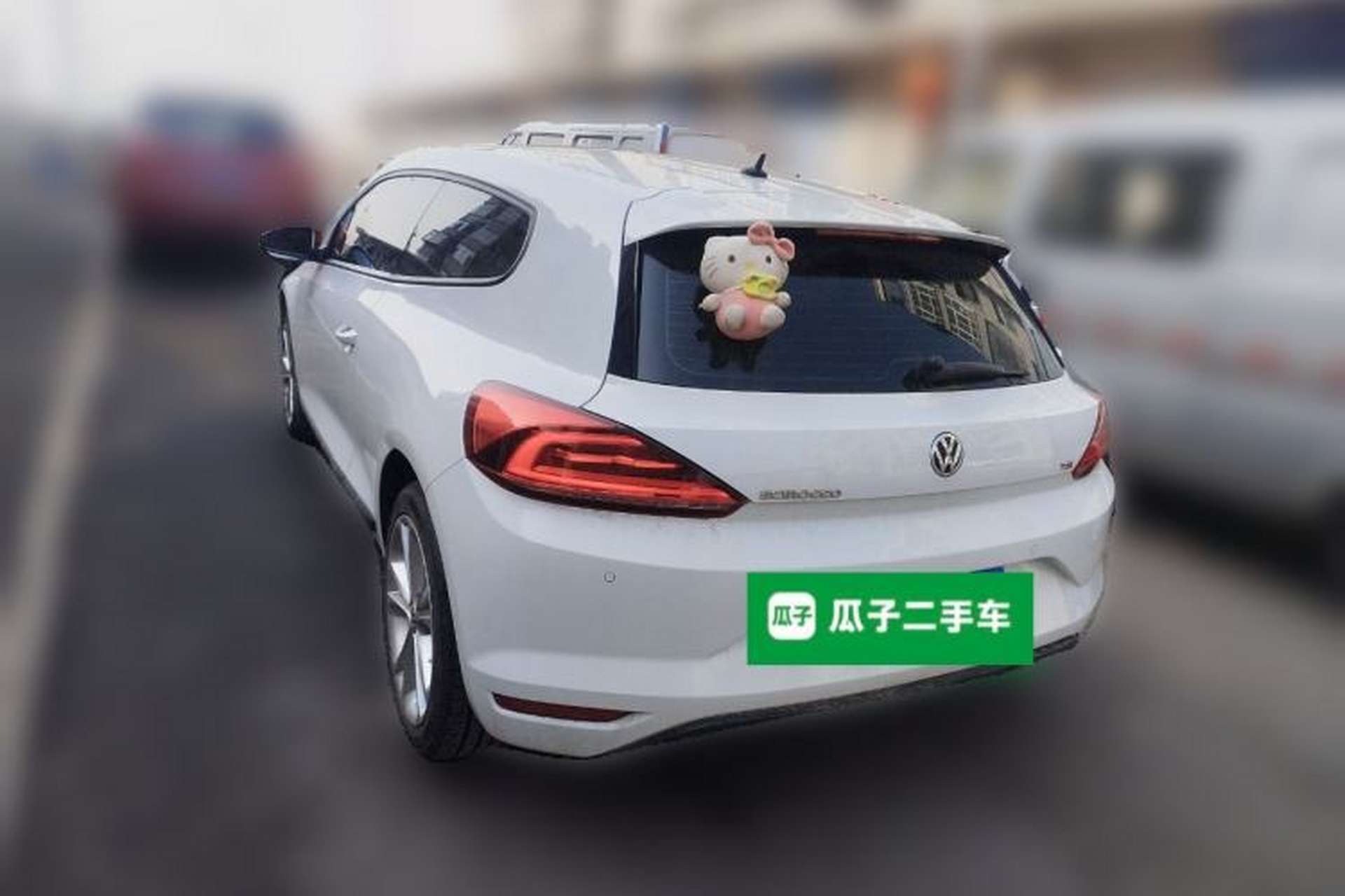 Used Volkswagen Scirocco 2015 1.4TSI Comfort Edition Rear Left 45 Deg
