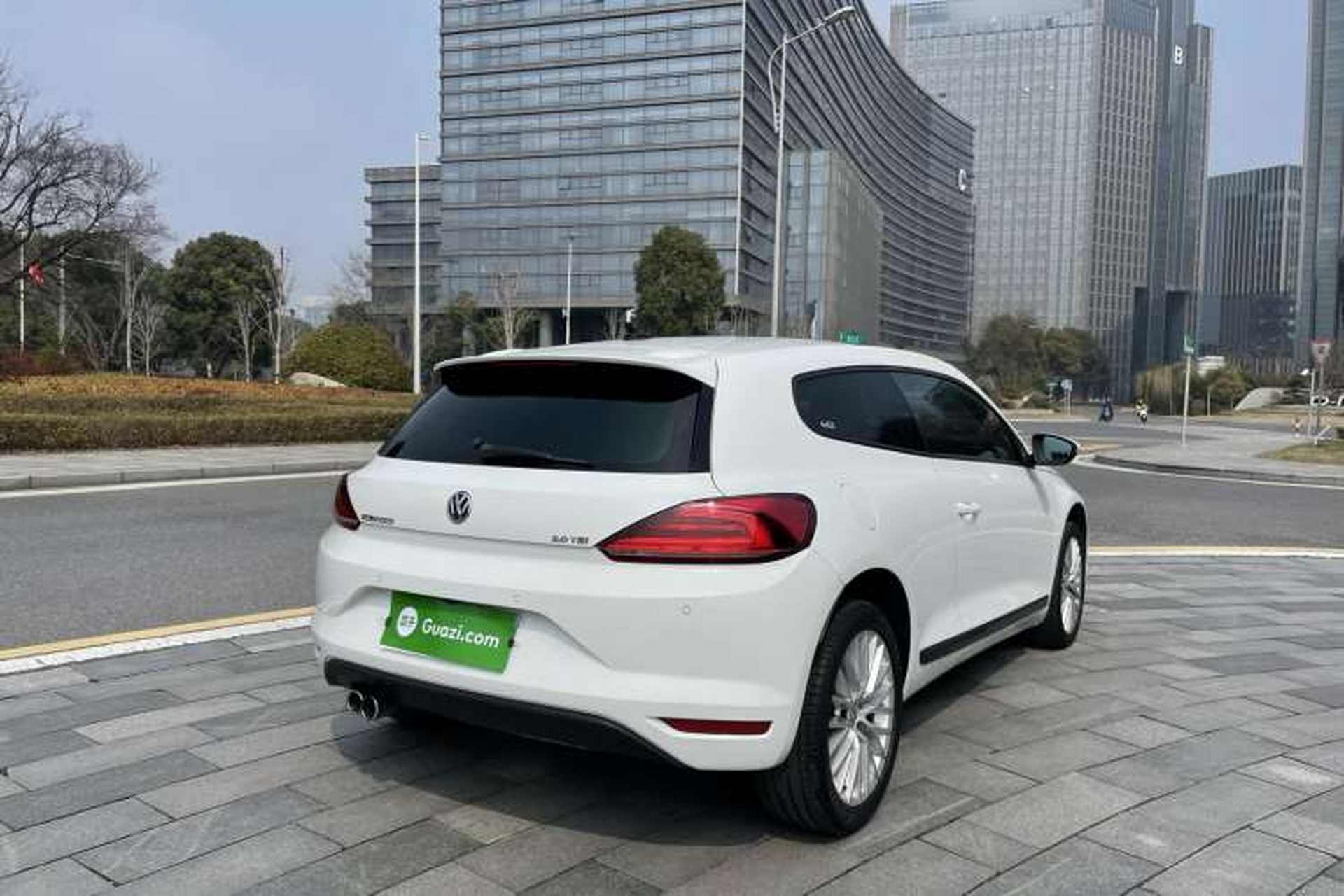 Used Volkswagen Scirocco 2015 2.0 TSI Luxury Edition Rear Right 45 Deg
