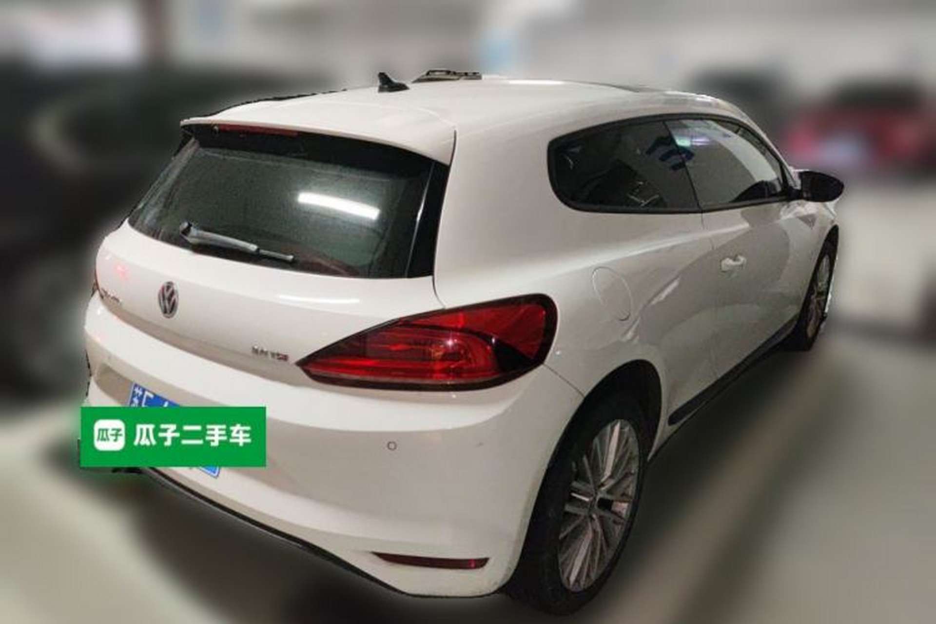 Used Volkswagen Scirocco 2015 2.0 TSI Luxury Edition Rear Right 45 Deg