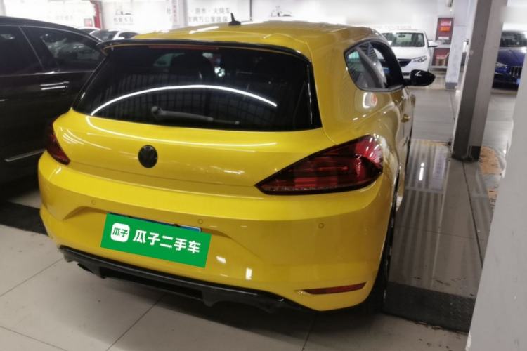 Used Volkswagen Scirocco 2016 1.4TSI Club Edition Rear Right 45 Deg