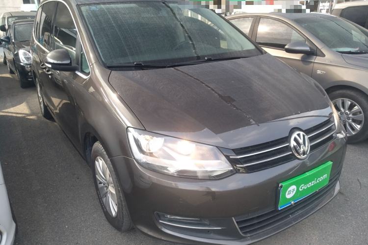 Used Volkswagen Sharan 2014 2.0 TSI Standard Model Front Right 45 Deg