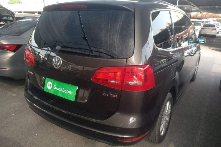 Used Volkswagen Sharan 2014 2.0 TSI Standard Model Rear Right 45 Deg