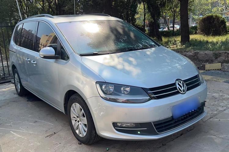 Used Volkswagen Sharan 2012 2.0 TSI Standard Version Euro IV Front Right 45 Deg