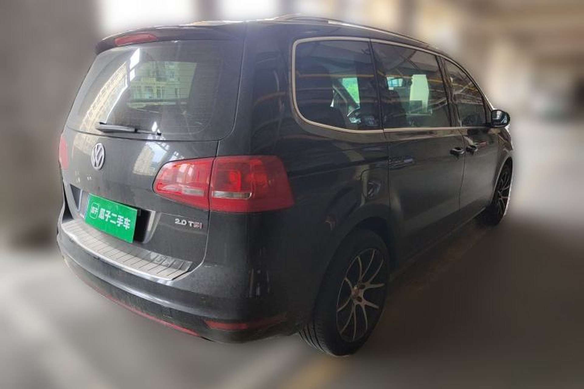 Used Volkswagen Sharan 2012 2.0 TSI Luxury Version Euro IV Rear Right 45 Deg