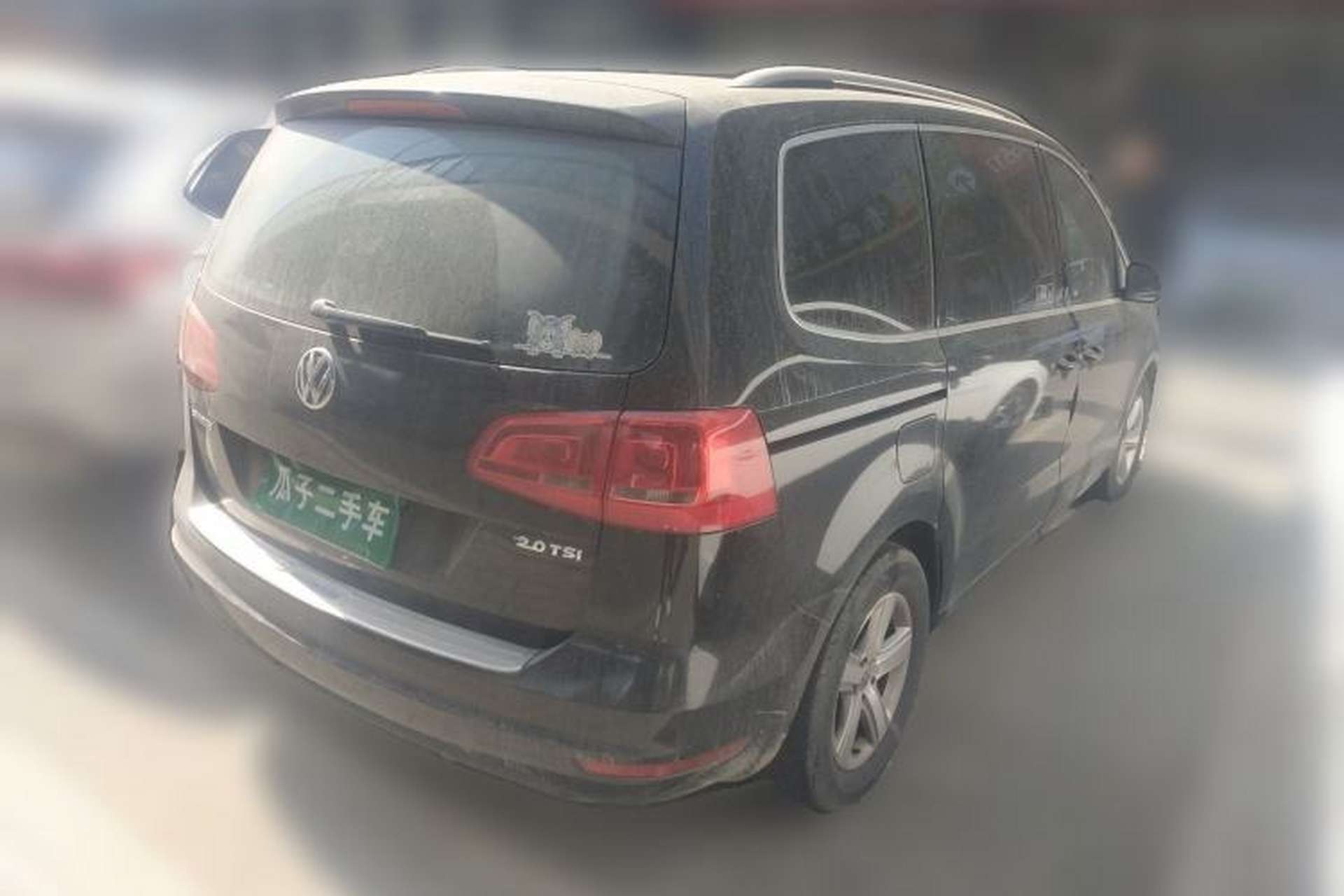 Used Volkswagen Sharan 2012 2.0 TSI Comfort Edition Euro IV Rear Right 45 Deg