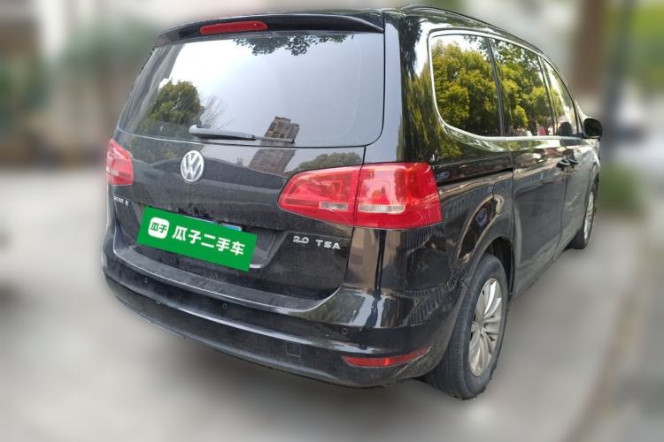 Used Volkswagen Sharan 2012 2.0 TSI Standard Version Euro IV Rear Right 45 Deg