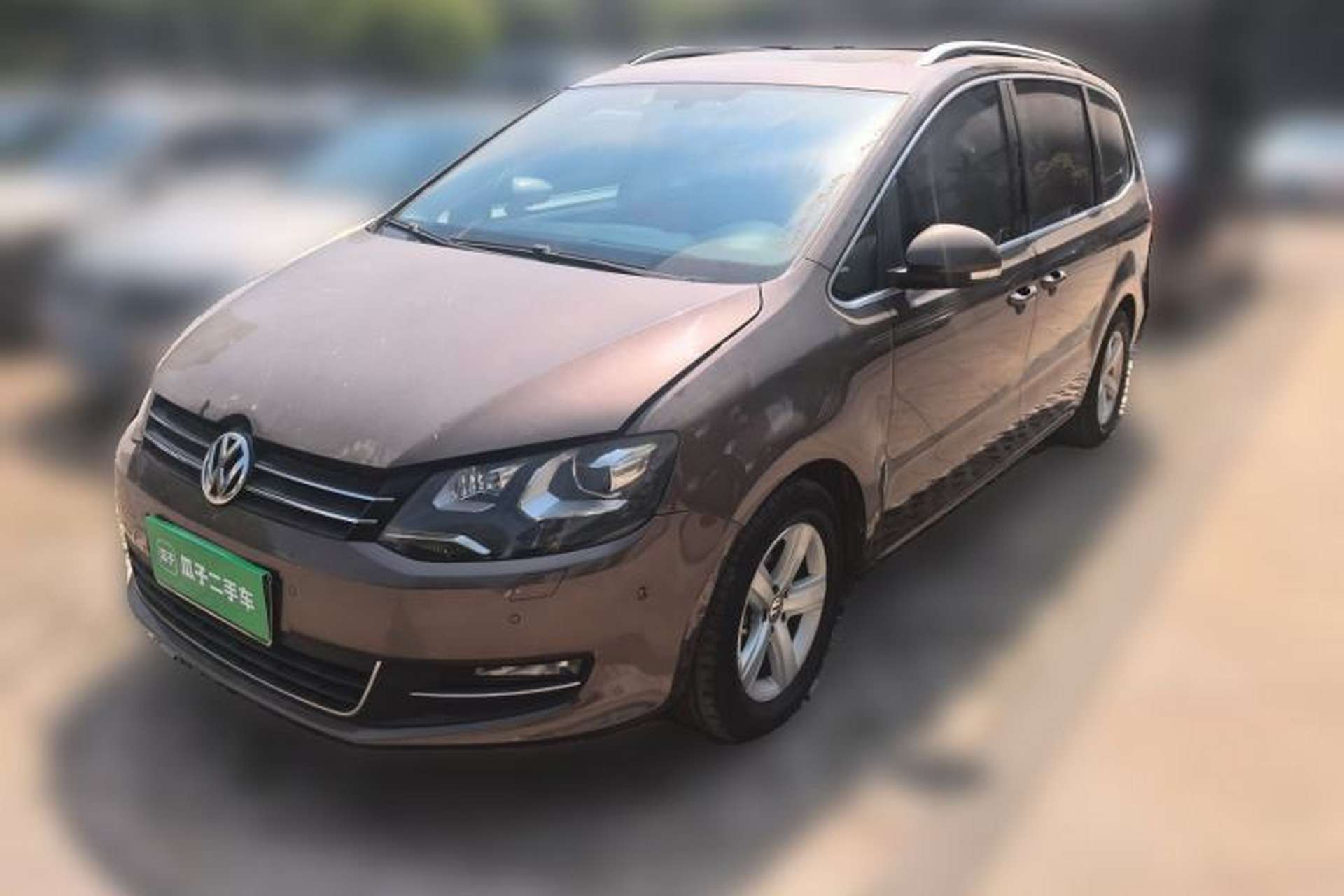 Used Volkswagen Sharan 2012 2.0 TSI Luxury Version Euro IV Front Left 45 Deg