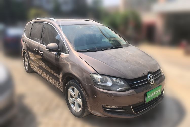 Used Volkswagen Sharan 2012 2.0 TSI Luxury Version Euro IV Front Right 45 Deg