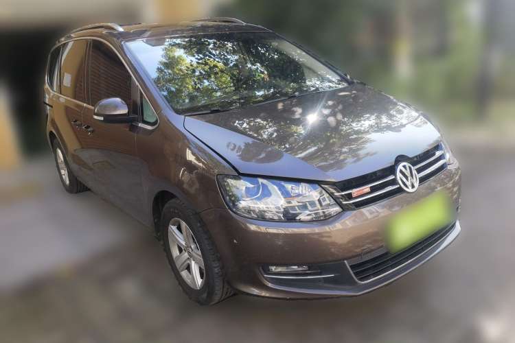Used Volkswagen Sharan 2012 2.0 TSI Luxury Version Euro IV Front Right 45 Deg