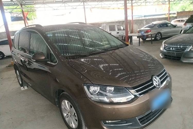 Used Volkswagen Sharan 2012 2.0 TSI Standard Version Euro IV Front Right 45 Deg