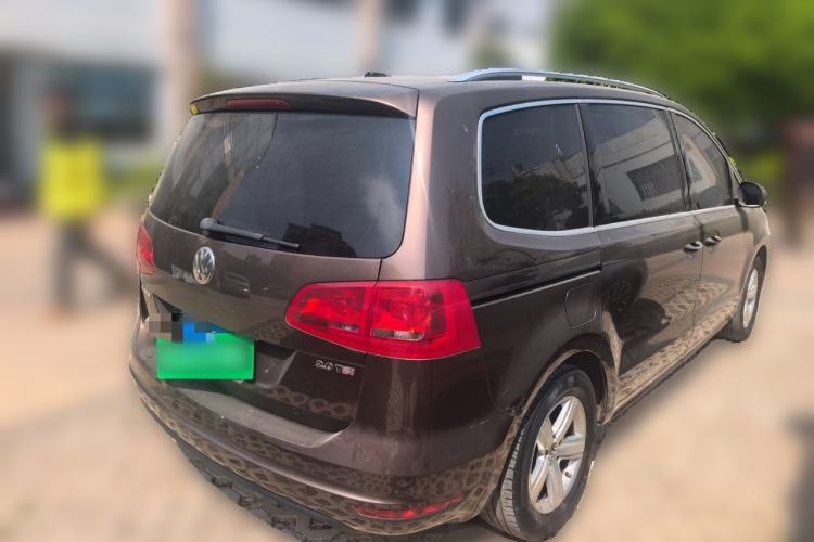 Used Volkswagen Sharan 2012 2.0 TSI Luxury Version Euro IV Rear Right 45 Deg