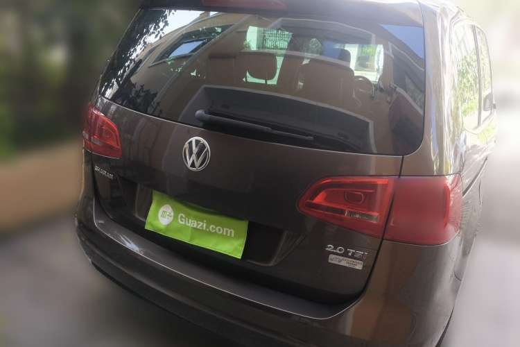 Used Volkswagen Sharan 2012 2.0 TSI Luxury Version Euro IV Rear Right 45 Deg