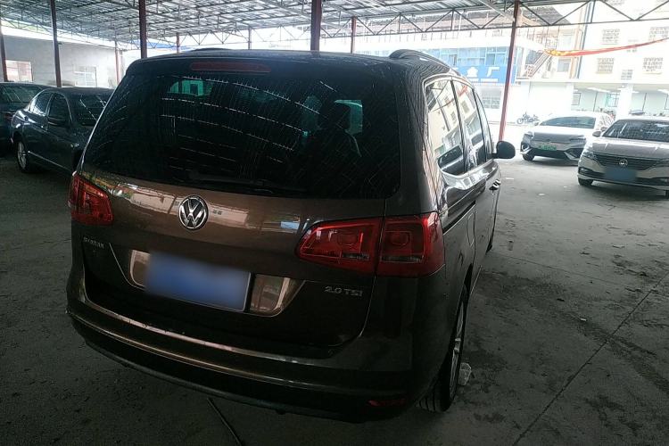 Used Volkswagen Sharan 2012 2.0 TSI Standard Version Euro IV Rear Right 45 Deg