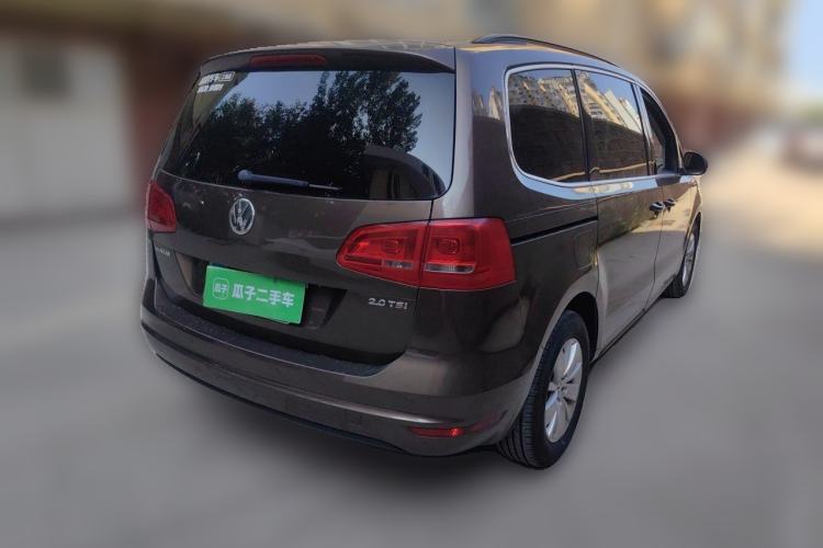 Used Volkswagen Sharan 2012 2.0 TSI Standard Version Euro IV Rear Right 45 Deg