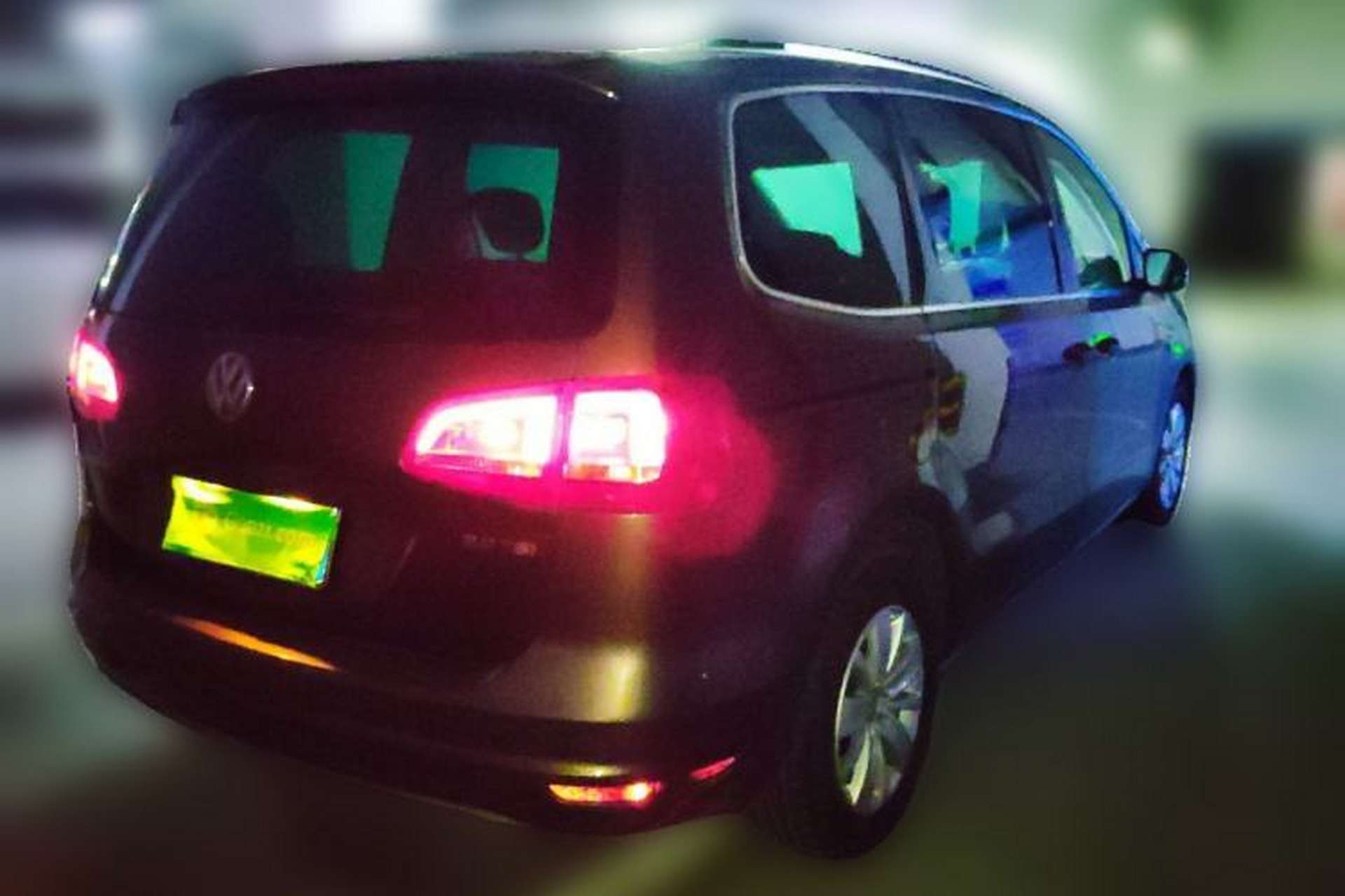 Used Volkswagen Sharan 2012 2.0 TSI Standard Version Euro IV Rear Right 45 Deg
