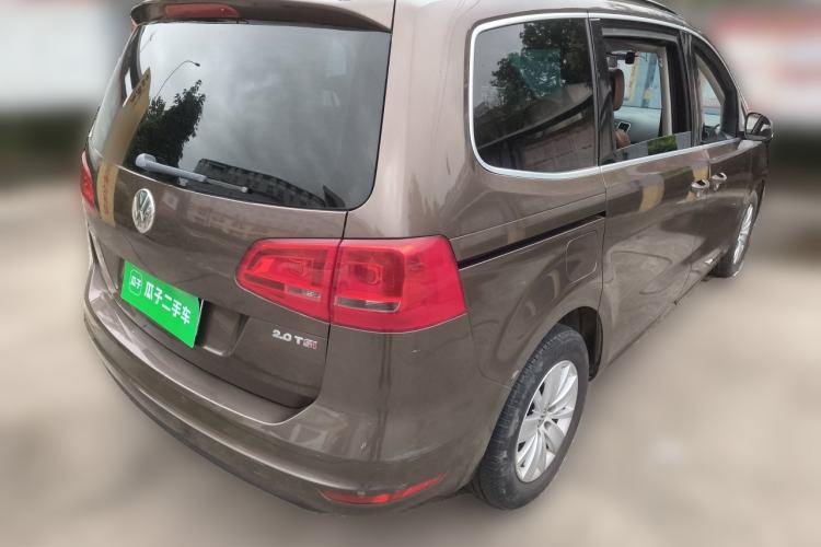 Used Volkswagen Sharan 2012 2.0 TSI Standard Version Euro IV Rear Right 45 Deg