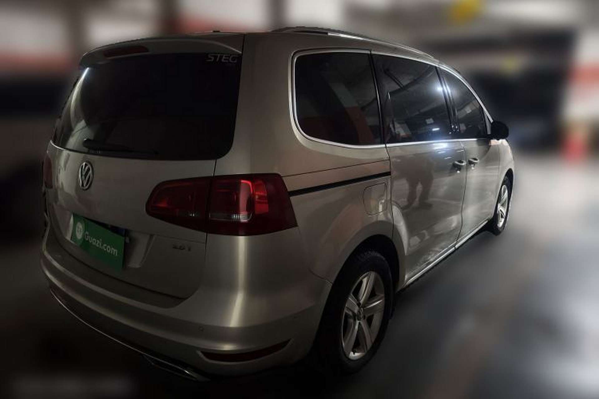 Used Volkswagen Sharan 2012 2.0 TSI Luxury Version Euro IV Rear Right 45 Deg