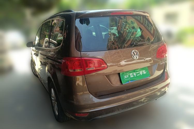 Used Volkswagen Sharan 2012 2.0 TSI Standard Version Euro IV Rear Left 45 Deg