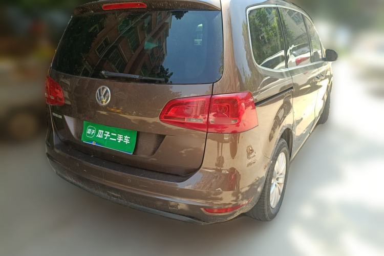 Used Volkswagen Sharan 2012 2.0 TSI Standard Version Euro IV Rear Right 45 Deg