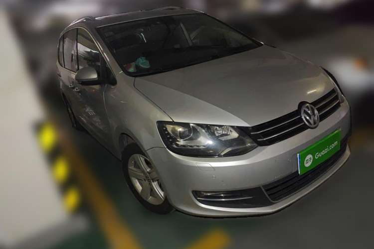 Used Volkswagen Sharan 2012 2.0 TSI Luxury Version Euro IV Front Right 45 Deg