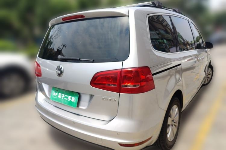 Used Volkswagen Sharan 2012 2.0 TSI Standard Version Euro IV Rear Right 45 Deg