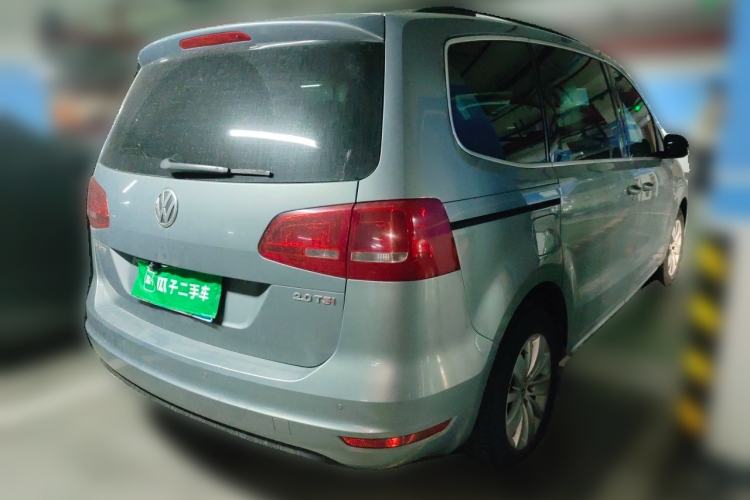 Used Volkswagen Sharan 2012 2.0 TSI Standard Version Euro IV Rear Right 45 Deg