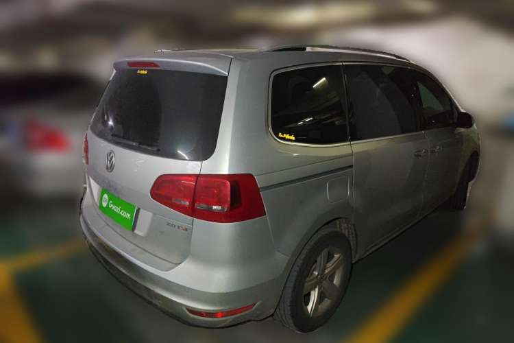 Used Volkswagen Sharan 2012 2.0 TSI Luxury Version Euro IV Rear Right 45 Deg