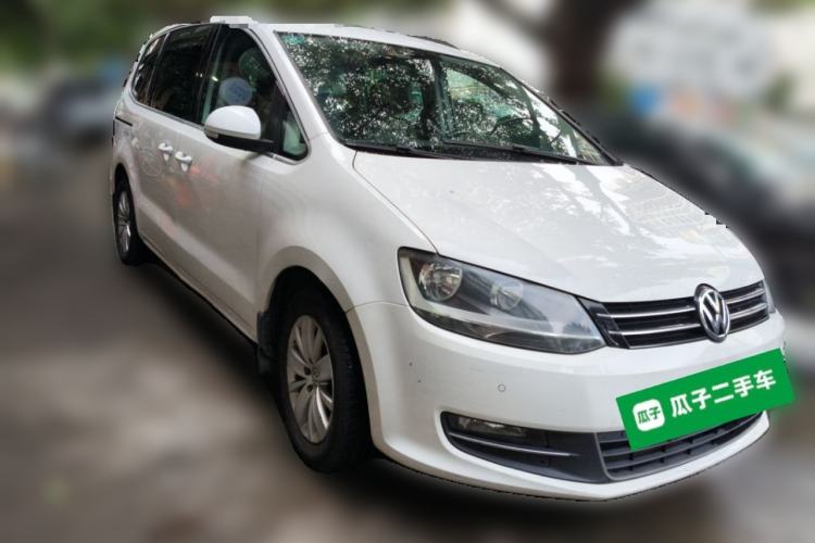 Used Volkswagen Sharan 2012 2.0 TSI Standard Version Euro IV Front Right 45 Deg