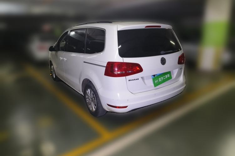 Used Volkswagen Sharan 2012 2.0 TSI Standard Version Euro IV Rear Left 45 Deg