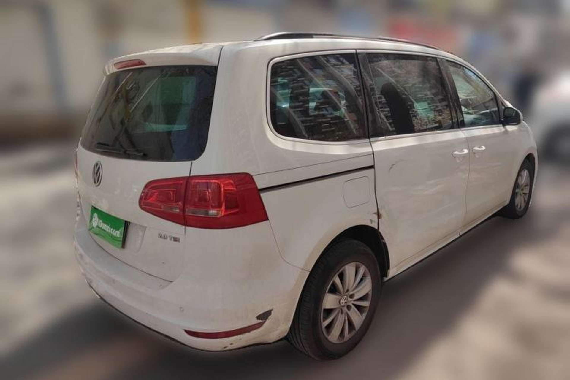 Used Volkswagen Sharan 2012 2.0 TSI Standard Version Euro IV Rear Right 45 Deg