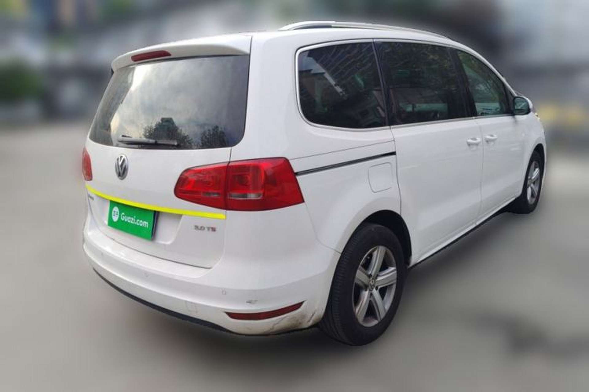 Used Volkswagen Sharan 2012 2.0 TSI Comfort Edition Euro IV Rear Right 45 Deg