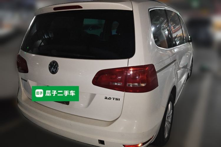 Used Volkswagen Sharan 2012 2.0 TSI Standard Version Euro IV Rear Right 45 Deg
