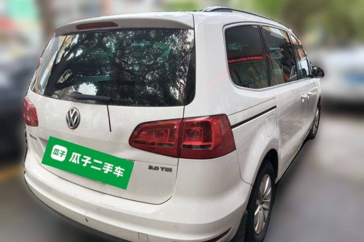 Used Volkswagen Sharan 2012 2.0 TSI Standard Version Euro IV Rear Right 45 Deg