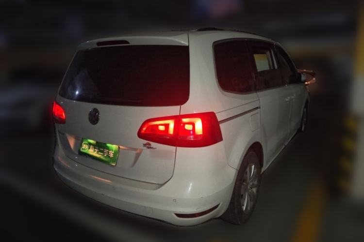 Used Volkswagen Sharan 2012 2.0 TSI Standard Version Euro IV Rear Right 45 Deg