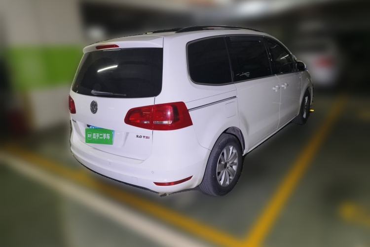 Used Volkswagen Sharan 2012 2.0 TSI Standard Version Euro IV Rear Right 45 Deg