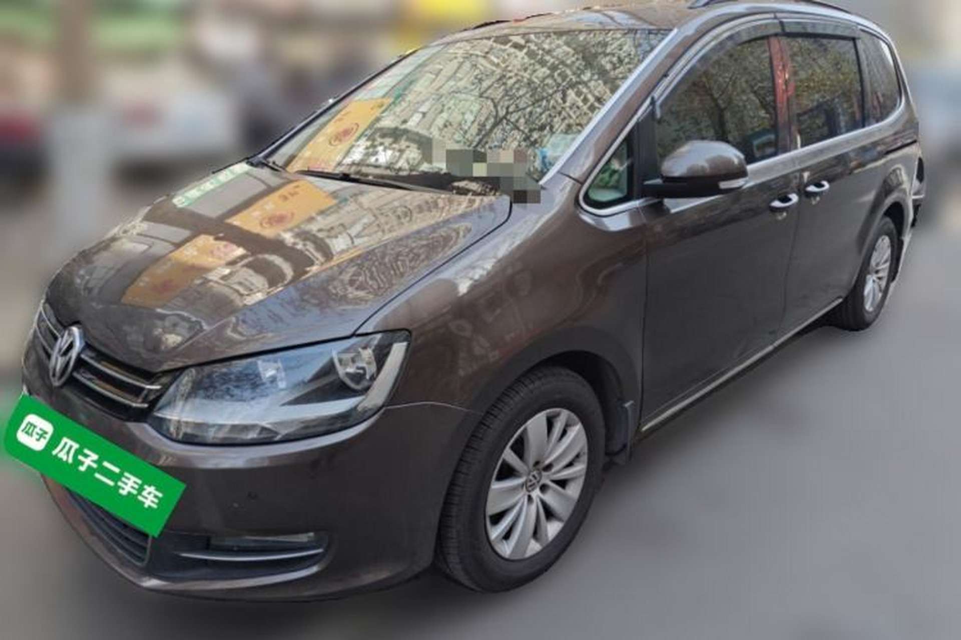 Used Volkswagen Sharan 2012 2.0 TSI Standard Version Euro IV Front Left 45 Deg