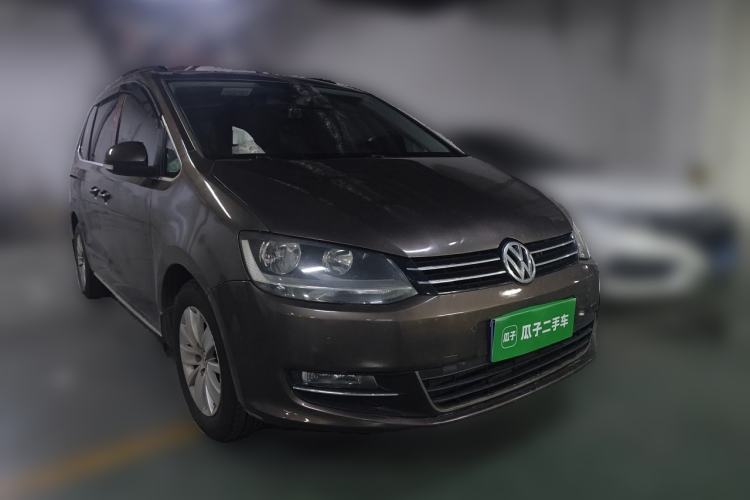Used Volkswagen Sharan 2012 2.0 TSI Standard Version Euro IV Front Right 45 Deg