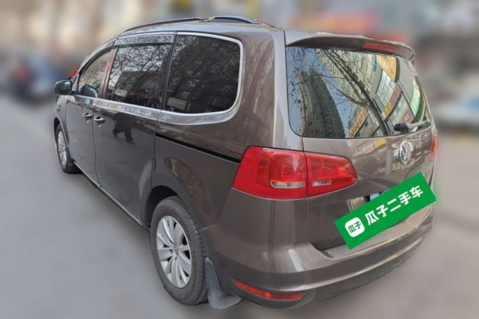Used Volkswagen Sharan 2012 2.0 TSI Standard Version Euro IV Rear Left 45 Deg