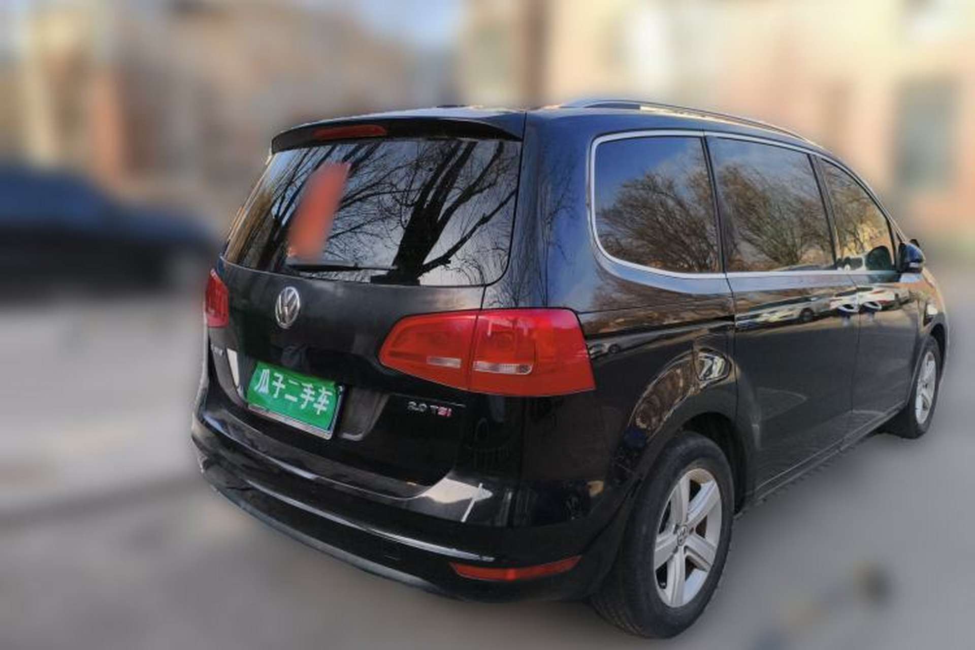 Used Volkswagen Sharan 2013 2.0 TSI Comfort Model Rear Right 45 Deg