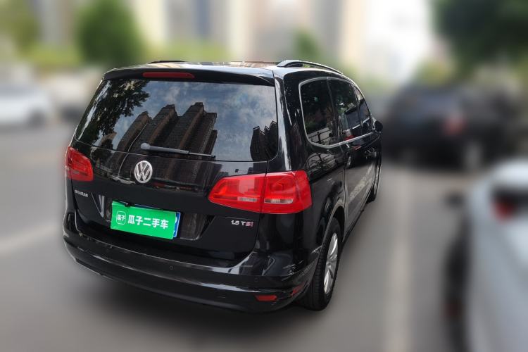 Used Volkswagen Sharan 2013 1.8TSI Standard Model Euro IV Rear Right 45 Deg