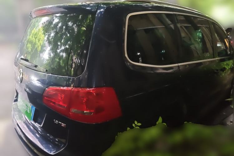 Used Volkswagen Sharan 2013 1.8TSI Comfort Model Euro IV Rear Right 45 Deg